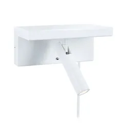 Paulmann 71106 LED Wandleuchte 3-Step-Dim Jerik USB C 3000K 160lm 230V 2,4W dimmbar Weiß matt