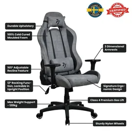 Arozzi Torretta Supersoft Gaming-Stuhl Anthracite