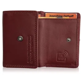 Josephine Osthoff Handtaschen-Manufaktur Josephine Osthoff Geldbörse unisex Portemonnaie bordeaux