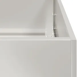 vidaXL Pflanzkübel 200 x 80 x 40 cm Weiß