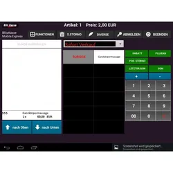5" Kassenterminal Blitzkasse GASTRO IP68 (Stoßschutz, Wasserschutz)