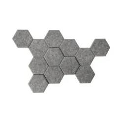 Wandelement Akustik grau HAMMERBACHER VAWB15/5 8x1,6 4x 2,5 cm