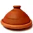 Marrakesch Orient & Mediterran Interior Marokkanische Tajine Tuareg Kochtopf 35 cm rund