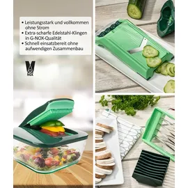 Genius Nicer Dicer Chef 34-tlg. grün