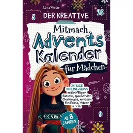 Bookmundo Der kreative Mitmach-Adventskalender für Mädchen