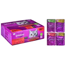 Whiskas Klassische Gerichte in Sauce 80 x 85 g
