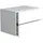 Livetastic Nachtschrank Usal 45 x 32 x 30 cm Weiß