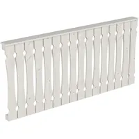 SKANHOLZ Brüstungsgeländer 205 x 96 cm Weiß