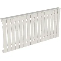 SKANHOLZ Brüstungsgeländer 205 x 96 cm Weiß