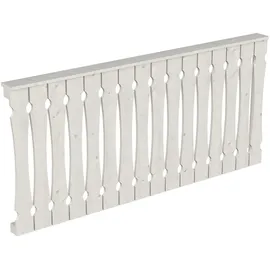 SKANHOLZ Brüstungsgeländer 205 x 96 cm Weiß