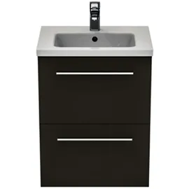 Ideal Standard Waschtischunterschrank 2 Auszüge 50 x 37,5 x 63 cm Quarzgrau Matt