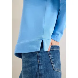 Cecil Hoodie mit Schmucksteinen Fountain Blue XL