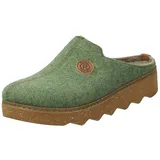 ROHDE Damen Pantoffeln Hausschuhe Softfilz Foggia D in grün 39