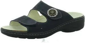 Beq-Pantl-Wörishf-30 Hausschuh Damen dunkelblau 39