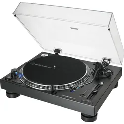Audio-Technica AT-LP140XP (Manuell), Plattenspieler, Schwarz