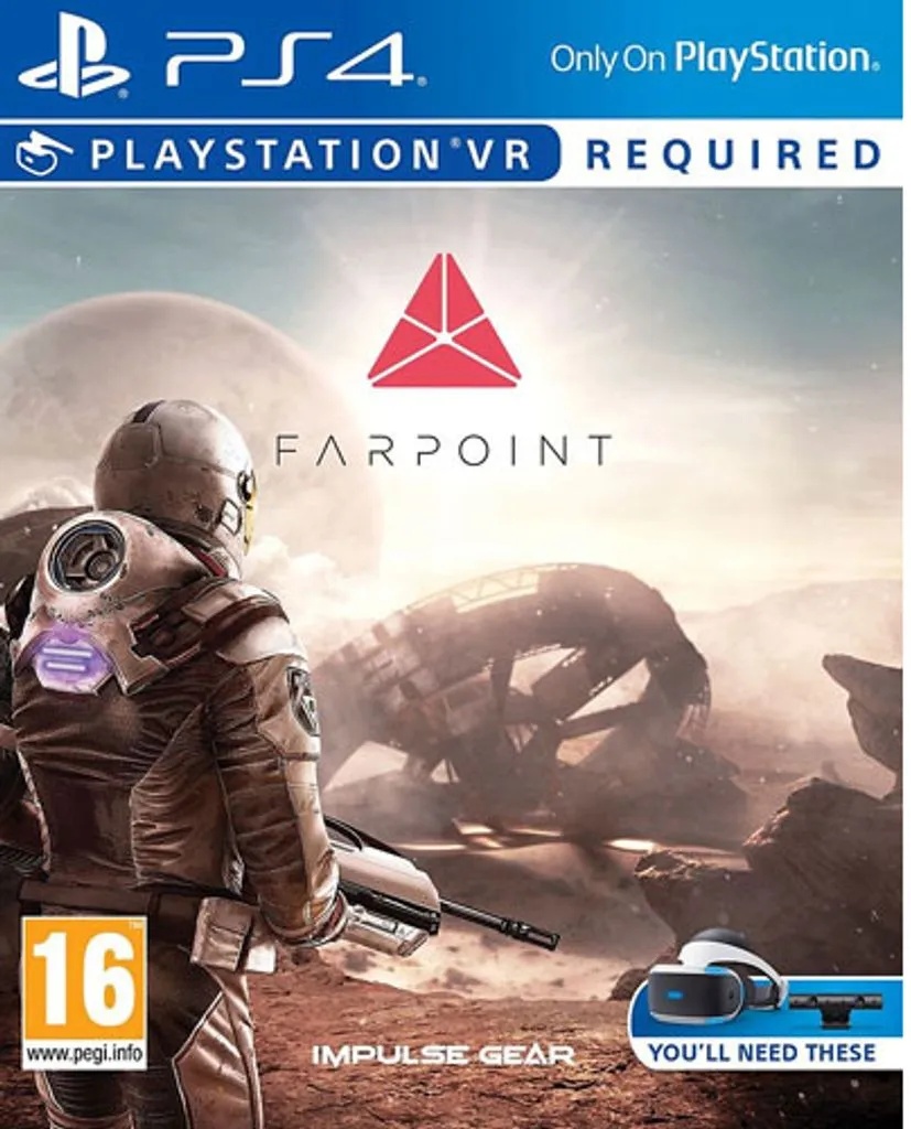 Sony Farpoint VR, PS4, PlayStation 4, T (Jugendliche), Virtual Reality (VR)-Headset erforderlich