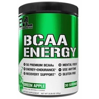 Evl Nutrition BCAA Energy, 291g Dose, Green Apple