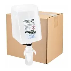 Cosmos Oberflächenreiniger WC-Clean für WC-Brille S-WC1000 , 1 Karton = 6 Kartuschen à 1 Liter
