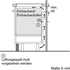 Bosch Backofen Hydrolyse + Induktionskochfeld autark 60 cm