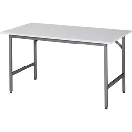 Rau Arbeitsplatte Melamin 1500x800x800-850 mm grau
