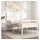 vidaXL Seniorenbett 90 x 200 cm Weiß