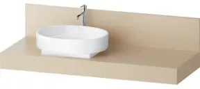 Duravit Konsole Balcoon 140x55x37cm, 1 AS, Beck. li, s.beige ma