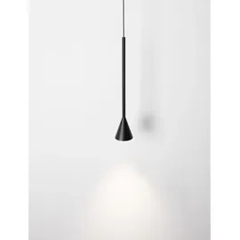 Nova Luce Net 1-flg. Ø 6 cm schwarz Aluminium