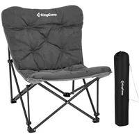 KingCamp Lindon Relax Schmetterlingsstuhl Lounge Stuhl Stahl 136kg Slate