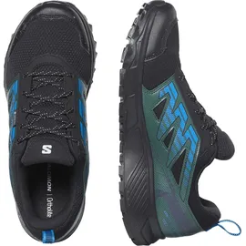 Salomon Wander GTX Herren Black/Darkest Spurce/Ibiza Blue 42 2/3