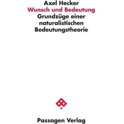 Wunsch und Bedeutung, Sachbücher von Axel Hecker