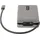 Startech USB-C Multiport Adapter - USB C auf VGA/4K 60Hz HDMI Adapter - 3-Port Hub 100W Power Delivery Pass-Through, GbE - USB C Dockingstation/Laptop Dock - Mini Dock USB C Adapter - 30 cm Kabel (DKT31CVHPD3)