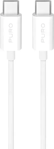 Puro TPE 25W USB-C - USB-C 3m Kabel - Weiß