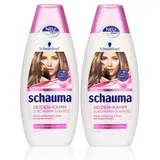 Schauma Seiden-Kamm Durchkämm-Shampoo, 2er Pack (2 x 400 ml)