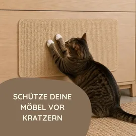 Costway Kratzmatte 80 x 50 cm beige