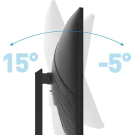 Odys Gaming Monitor XP32-X - 32 Zoll (80 cm), Curved (1500R), 180 Hz, WQHD (2.560x1.440 px), 1 ms Reaktionszeit (MPRT), HDR, FreeSync/G-Sync komp., Eye Care, HDMI, DP, 3,5mm Audio