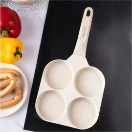 OEM Marmor Bratpfanne für Eier, 4 Abschnitte Klausberg KB-7823
