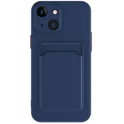 Schutz Handy Hülle für Apple iPhone 15 Case Back Cover Etuis Bumper Kartenfach