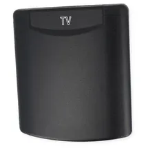 FAWO Universal-Vorzeltsteckdose 12/230V 2xSAT/TV schwarz