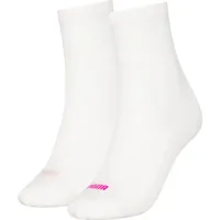 Puma Sneakersocken 2 Paar Weiß/Rosa 39-42