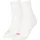 Puma Sneakersocken 2 Paar Weiß/Rosa 39-42