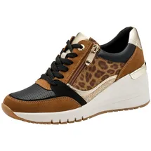 Marco Tozzi Wedge Sneaker Damen Braun 40