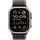 Apple Watch Ultra 2 GPS + Cellular 49 mm Titangehäuse natur, Trail Loop blau/schwarz S/M