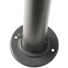 LECO Milena 3,3 x 3,3 m inkl. Seitenteile grau