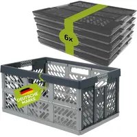 Homesti 6 x Robuste Profi - Klappbox 45 L