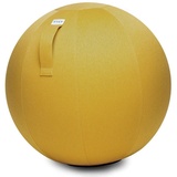 VLUV Leiv Stoff-Sitzball Durchmesser 60-65 cm Mustard Ø Senfgelb« gelb