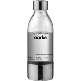 Aarke PET-Flasche 0,45 Liter polished steel