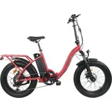 Llobe 20 Zoll RH 43 cm Unisex rot/schwarz
