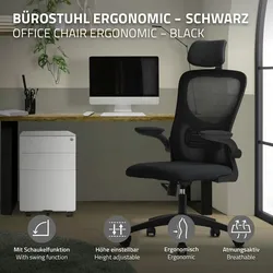 Bürostuhl Chefsessel Ergonomisch Drehstuhl Stuhl Schreibtischstuhl Computerstuhl