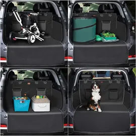Kingsleeve Kofferraumschutz Universal Wasserabweisend Kratzfest Ladekantenschutz Pflegeleicht 600D Oxford Universal Schondecke Kofferraummatte Hund