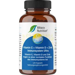 Vitamin C + Vitamin D + Zink Immunsystem Ultra 120 ST